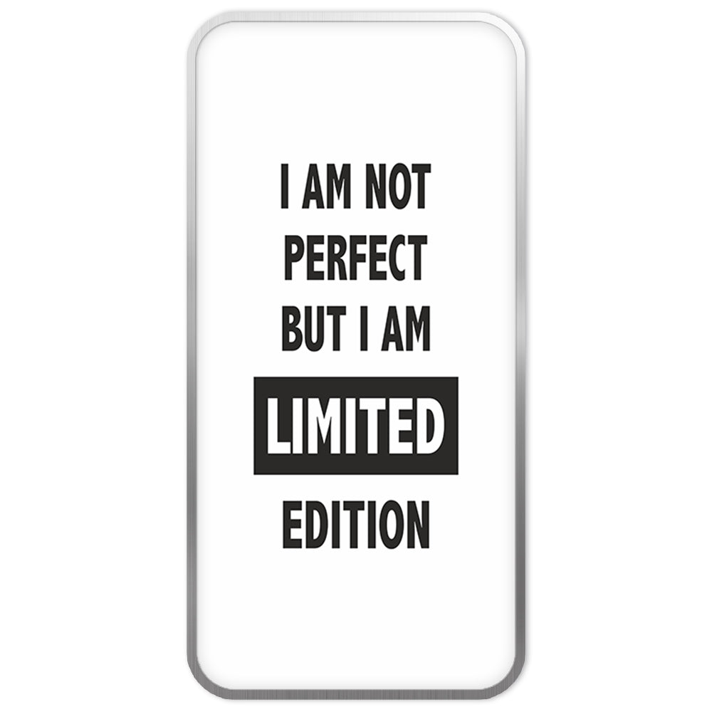 "Limited Edition" white