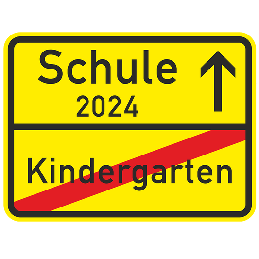 Ortstafel "Schulanfang 2024"